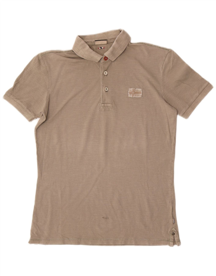 Tricou polo Napapijri pentru bărbați, gri mic