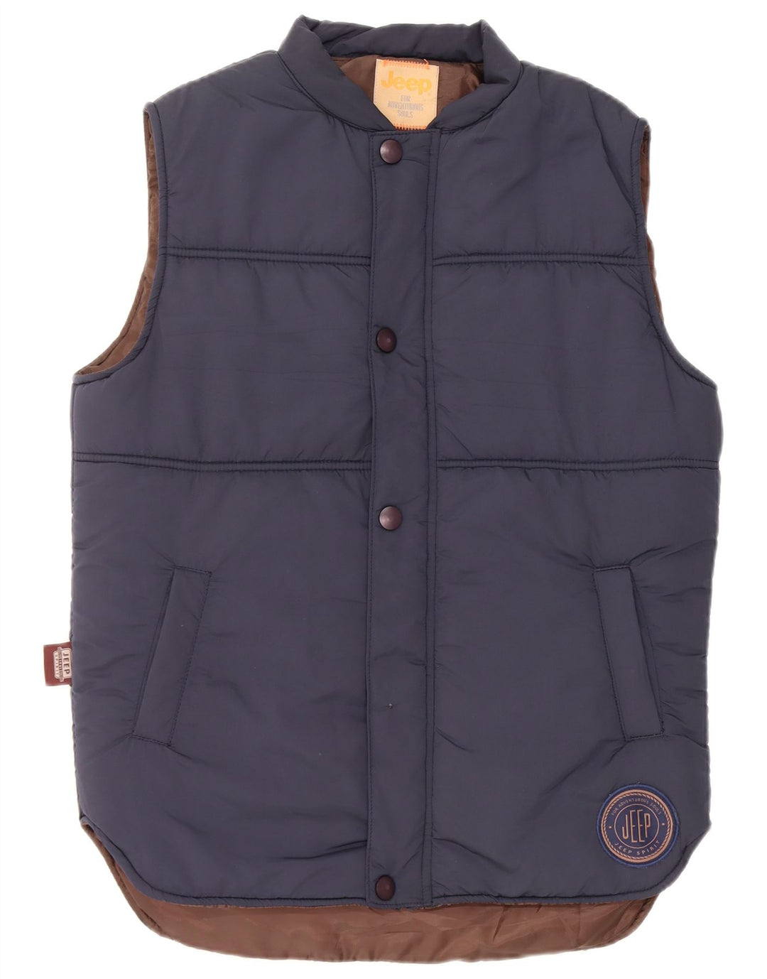Gilet căptușit pentru bărbați Jeep UK 40, mare, bleumarin