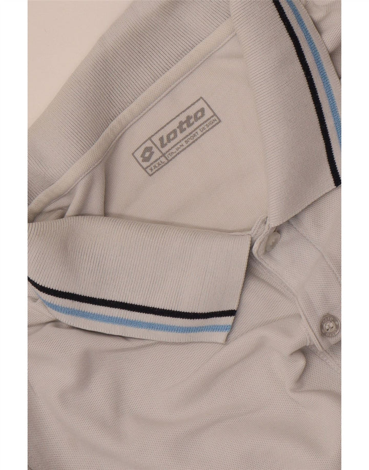 Tricou polo pentru bărbați Lotto 2XL gri