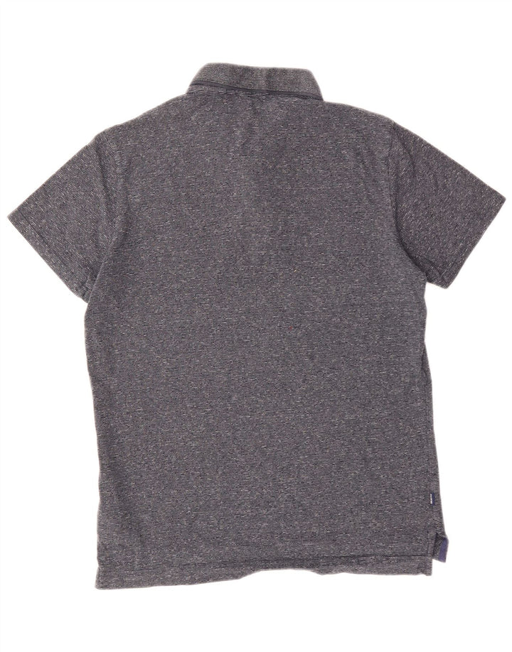 Tricou polo pentru bărbați SUPERDRY, mare, gri bumbac cu pete