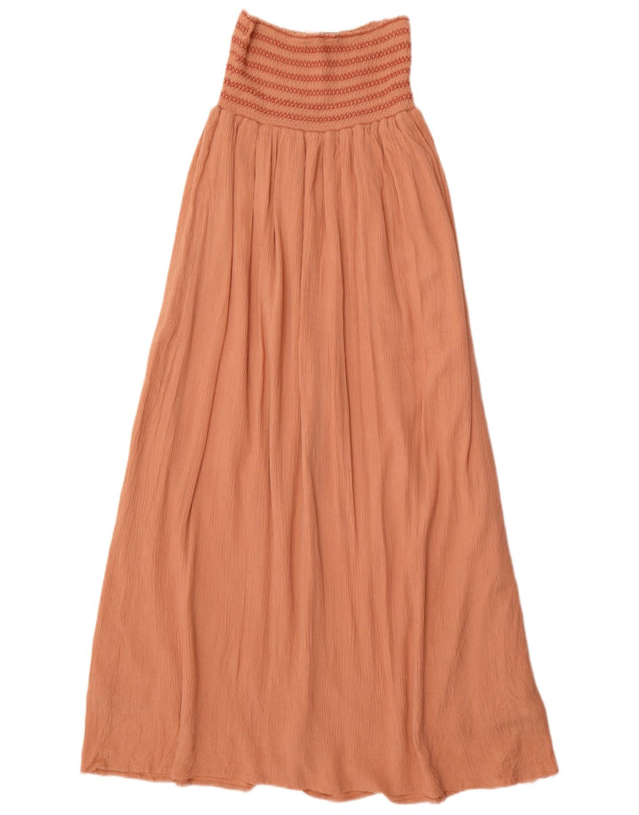 Fusta Maxi Femei Zara XS W24 Portocaliu