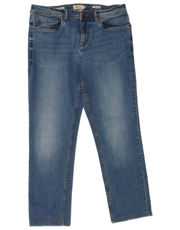 Blugi subțiri pentru bărbați Dack's IT 48 Medium L32 L27 Bumbac albastru
