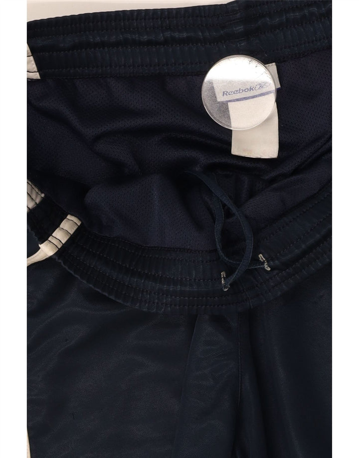 Pantaloni scurți sport REEBOK pentru bărbați, XL, bleumarin, color block