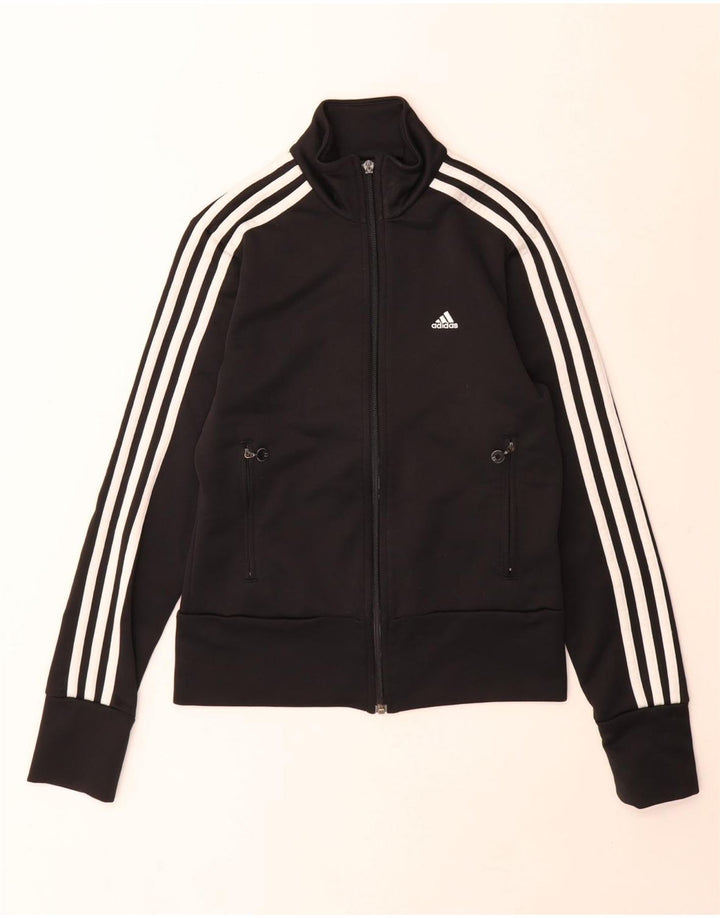 Trening complet Adidas pentru femei UK 10 Small Negru Poliester