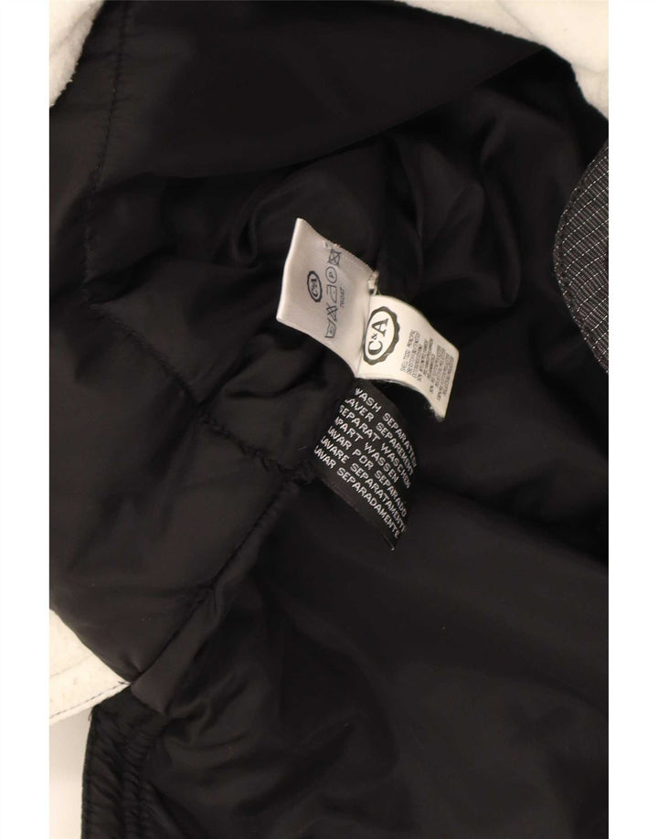 Jachetă de schi C&A Rodeo, cu ajustare lejeră, pentru femei UK 14, gri mediu, nailon color bloc