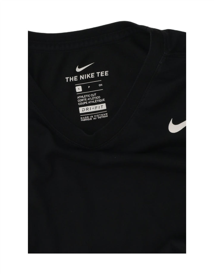 Tricou pentru bărbați Nike Dri Fit Top Mic Negru