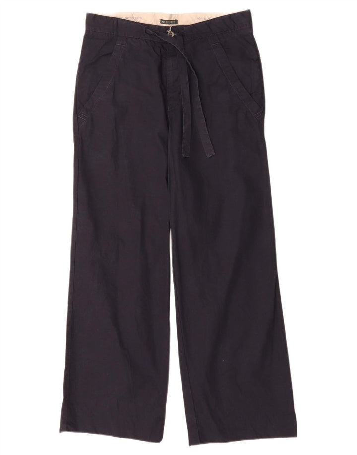 DOCKERS Pantaloni chino pentru bărbați kaki cu picioare largi Mici W29 L28 bleumarin