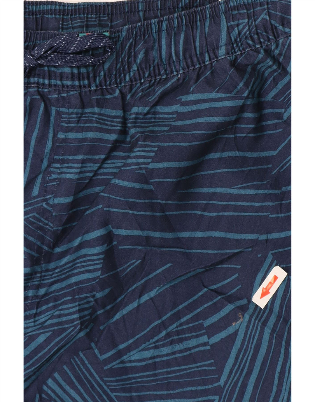 Pantaloni scurți de înot Quiksilver pentru bărbați, XL, bleumarin, poliester geometric
