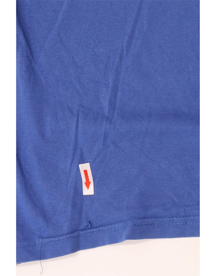 Tricou grafic Nike pentru băieți Top 10-11 ani, albastru mediu