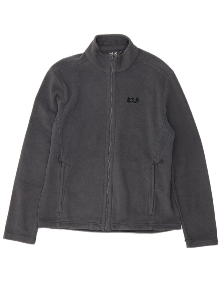 Jachetă fleece pentru bărbați JACK WOLFSKIN UK 40, mare, gri, poliester