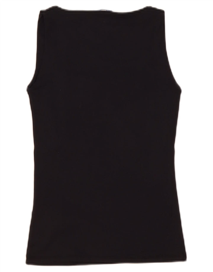 Vest Vest Top Femei Zara UK 8 Small Poliamidă Neagră