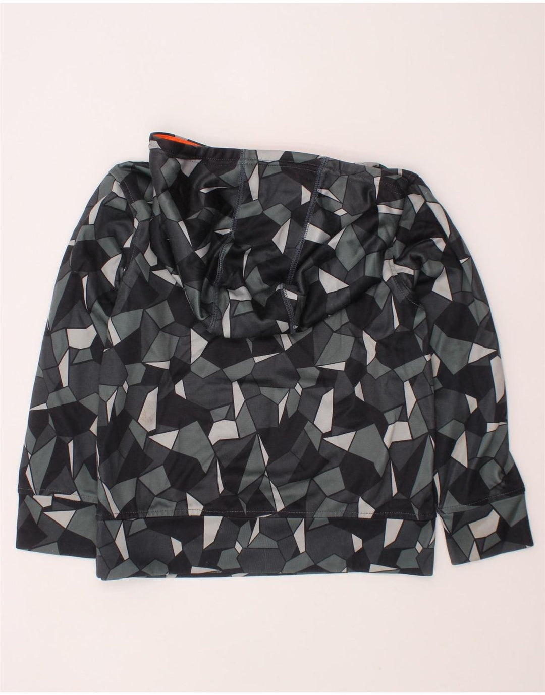 Pulover PUMA pentru băieți 7-8 ani, mic, gri, geometric, poliester