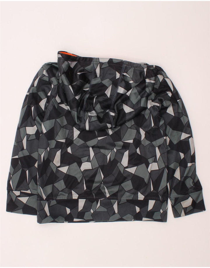 Pulover PUMA pentru băieți 7-8 ani, mic, gri, geometric, poliester