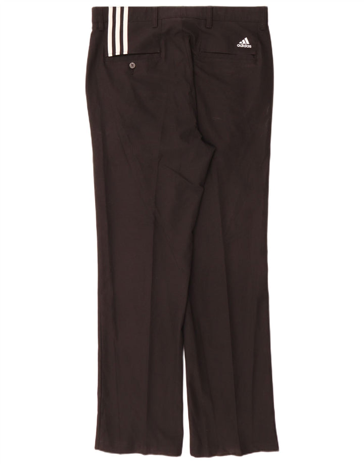 Pantaloni chino drepți Climacool pentru bărbați Adidas W34 L32 Poliester negru