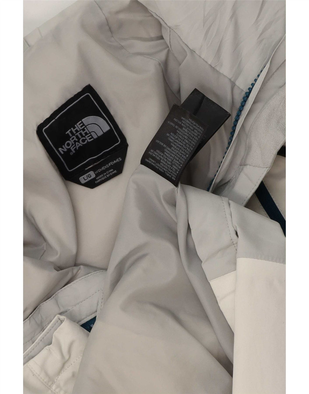 Jachetă Windbreaker pentru femei The North Face UK 16 Large White Colorblock