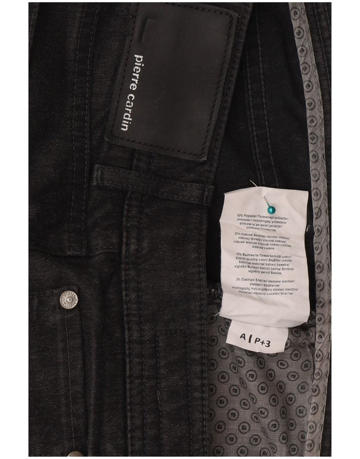Jeans drept bărbați Pierre Cardin W36 L34 poliester gri