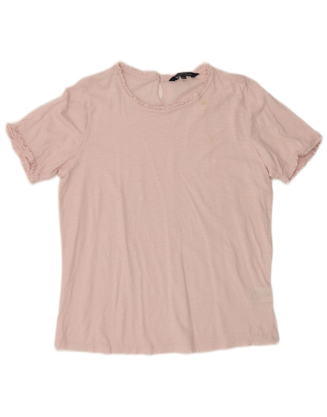 CREW CLOTHING Bluză pentru femei Top UK 10 Small Pink Bumbac