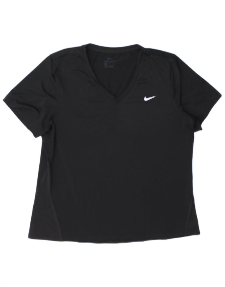Tricou Nike Dri Fit pentru bărbați Top XL Poliester negru