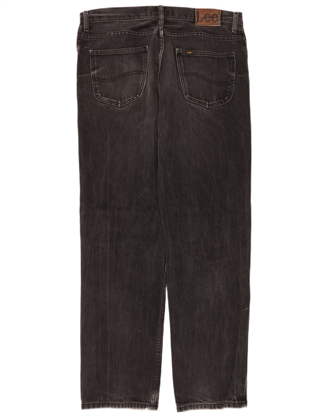 Blugi Lee Brooklyn Straight pentru bărbați W36 L34, bumbac negru