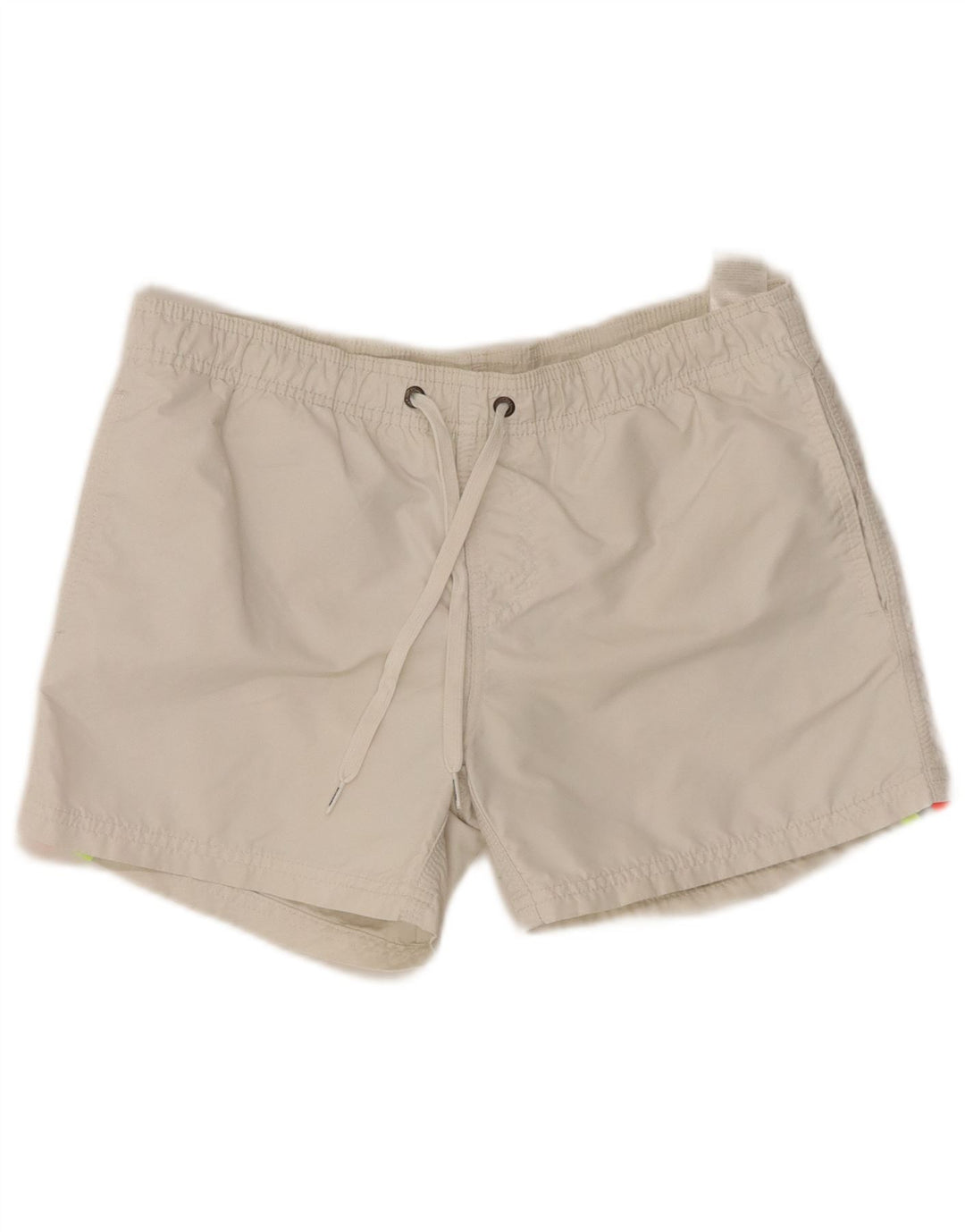 SUNDEK Pantaloni scurți de înot grafic pentru băieți 13-14 ani, alb, color block