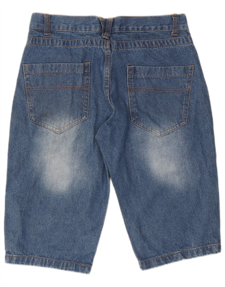 Pantaloni scurți din blugi pentru bărbați Pierre Cardin Mici W28 Bumbac albastru