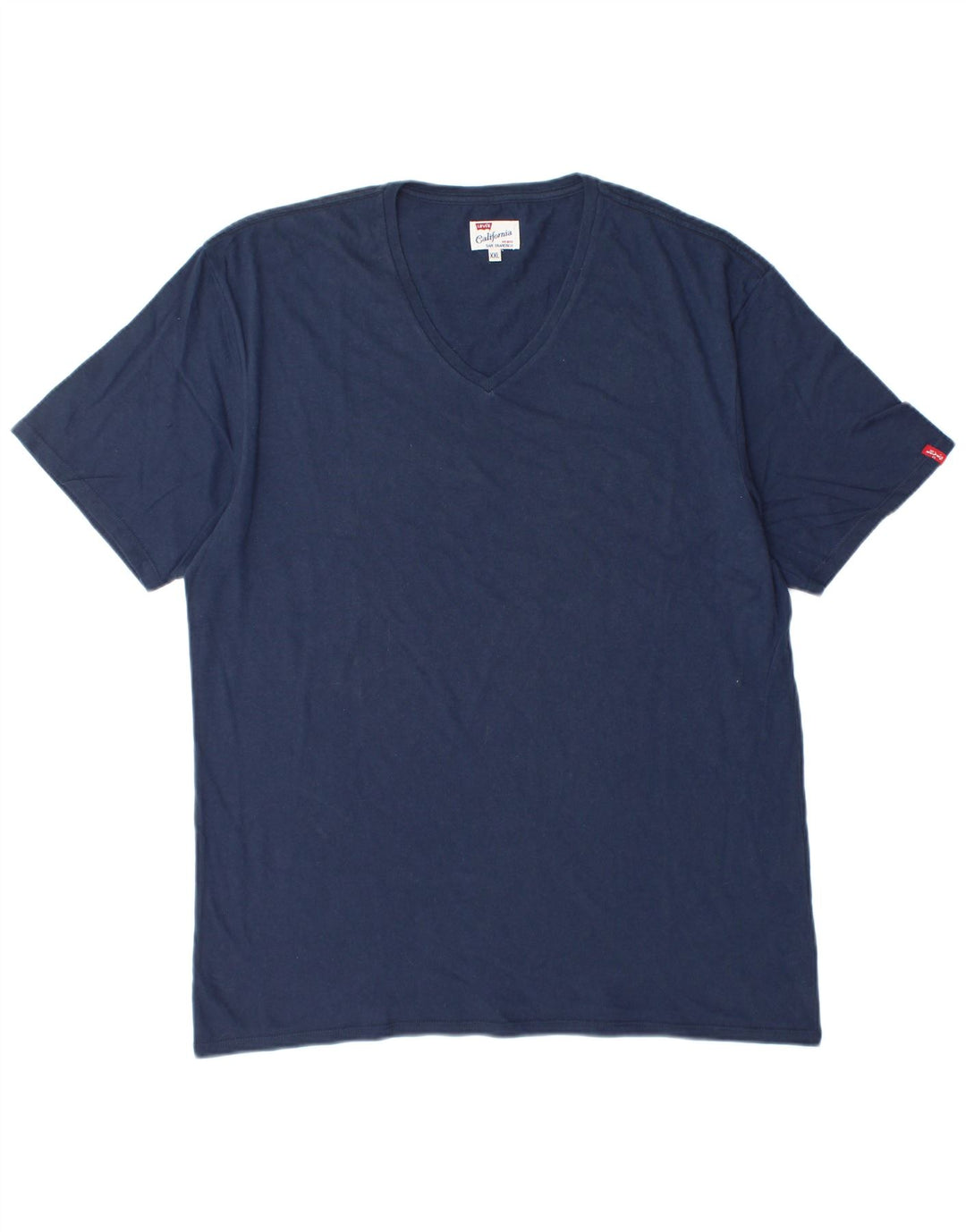 Tricou pentru bărbați LEVI'S Top 2XL Bumbac bleumarin