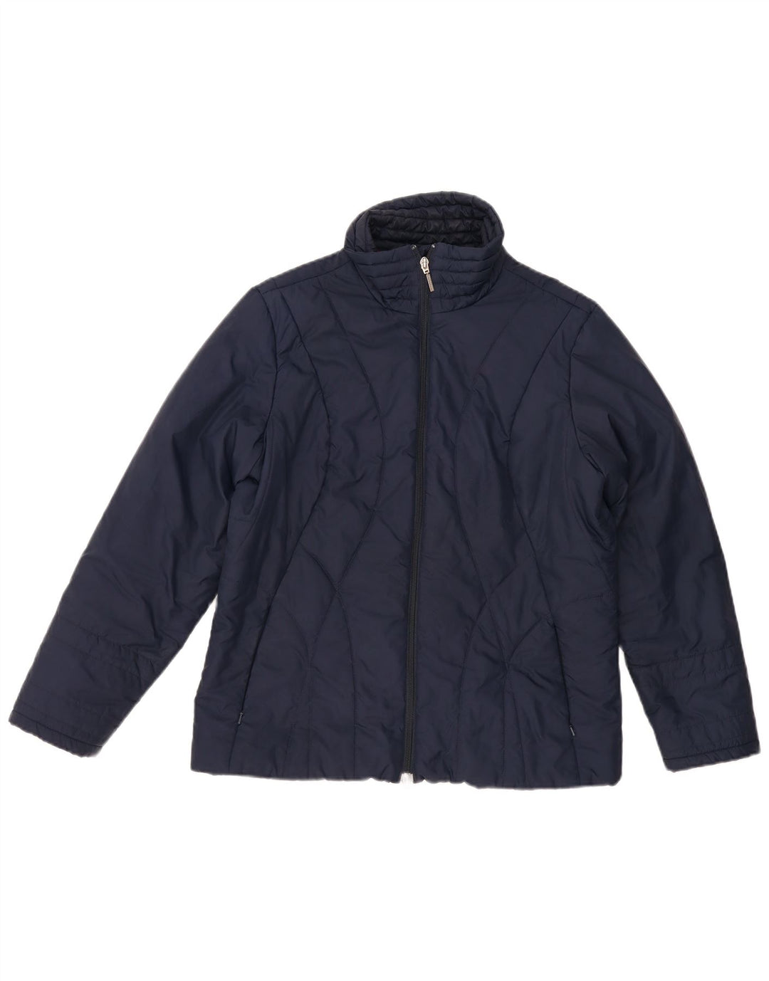 Jachetă căptușită pentru femei TOMMY HILFIGER UK 18 XL bleumarin