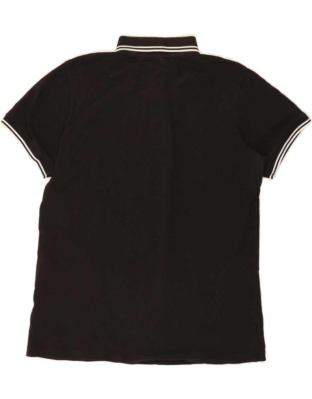 KAPPA Mens Polo Shirt XL Black Cotton Vintage Kappa and Second-Hand Kappa from Messina Hembry 