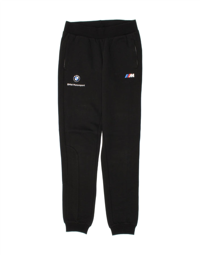 PUMA Boys BMW Motorsport Tracksuit Trousers Joggers 13-14 Years Black Vintage Puma and Second-Hand Puma from Messina Hembry 