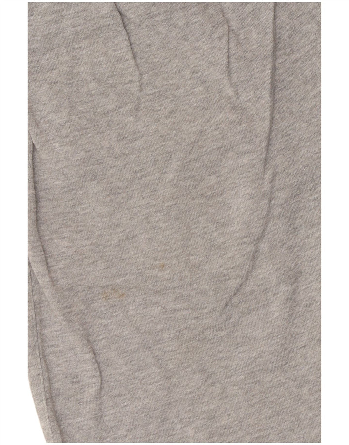 Pantaloni scurti sport Nike pentru femei UK 12, bumbac gri mediu