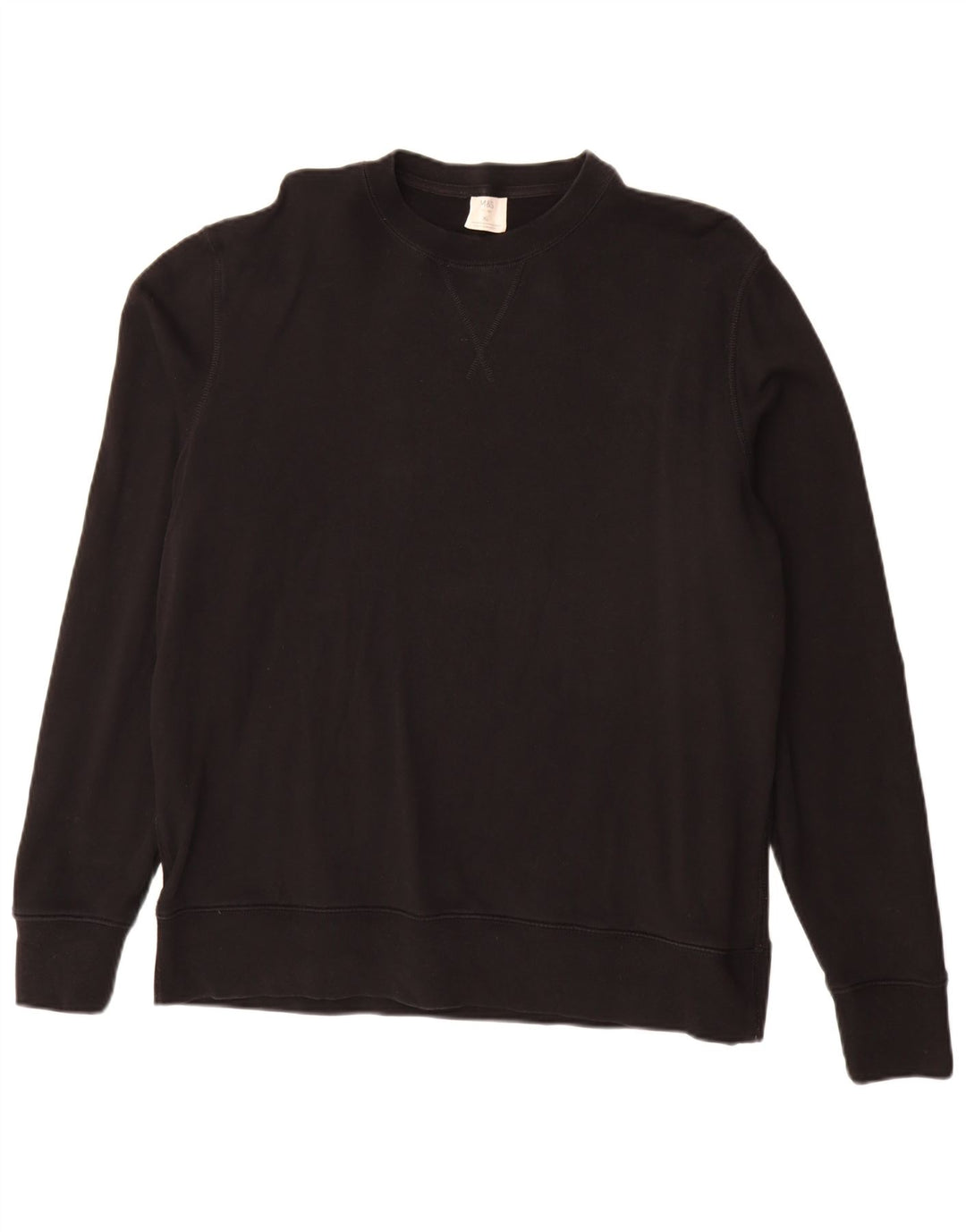 Hanorac pentru bărbați Marks & Spencer Pulover XL bumbac negru
