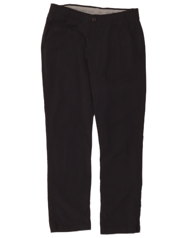 Pantaloni chino drepti pentru bărbați Under Armour W34 L32 negri