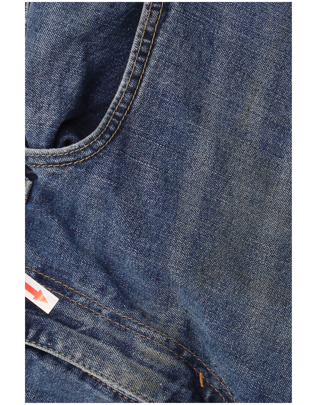 Blugi drepti pentru bărbați LEVI'S 514 W36 L34 Bumbac albastru