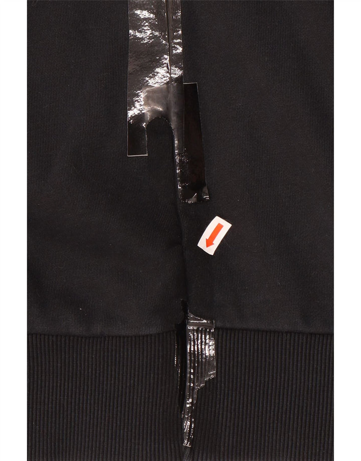 Diesel Băieți Pulover Grafic Pulover 15-16 Ani Bumbac Negru