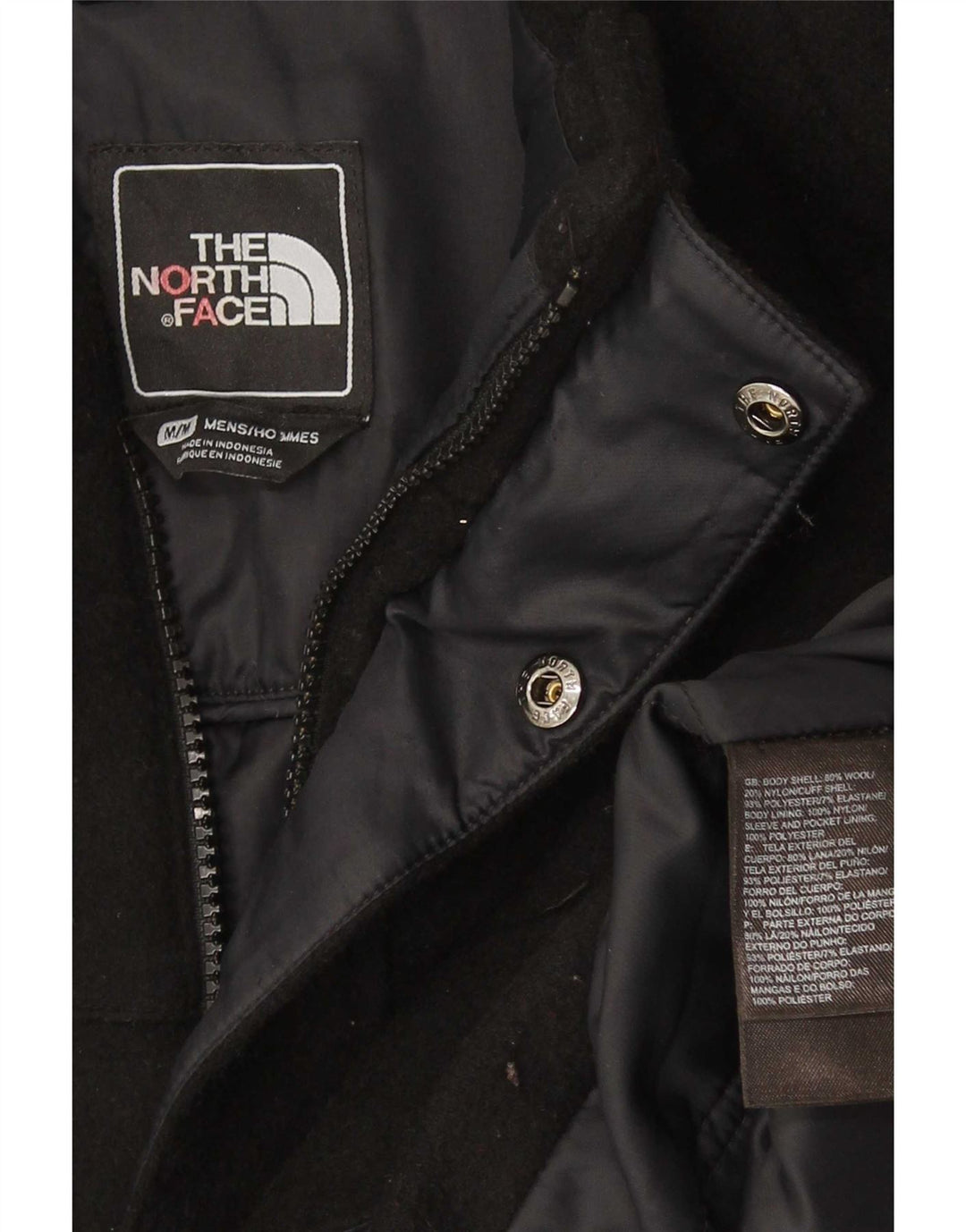 Palton pentru bărbați The North Face UK 38 Medium Black Wool
