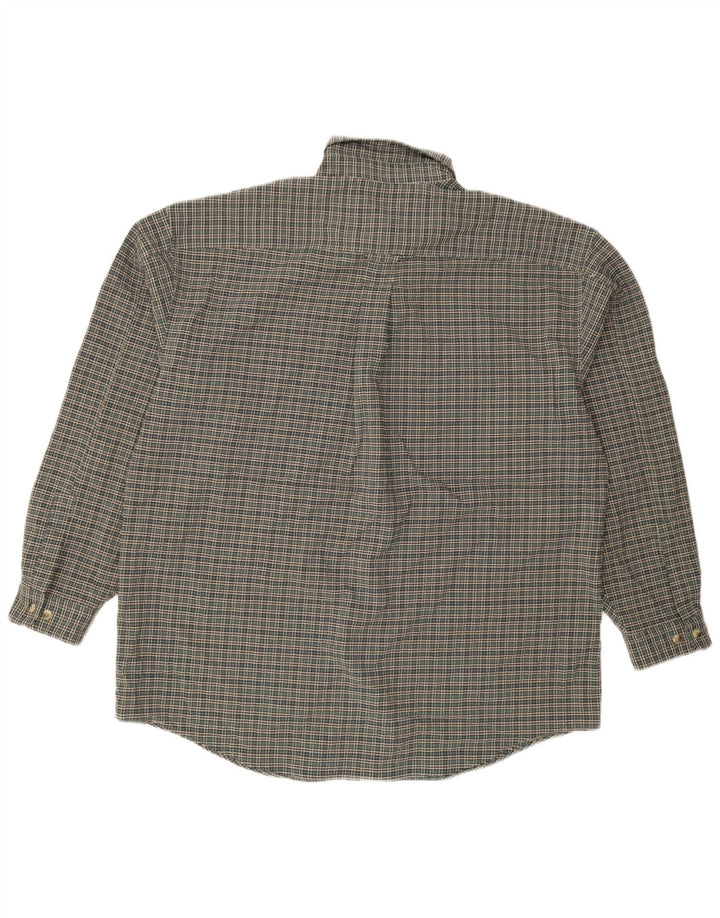 Cămașă de flanel pentru bărbați L.L.Bean, poliester cu carouri XL