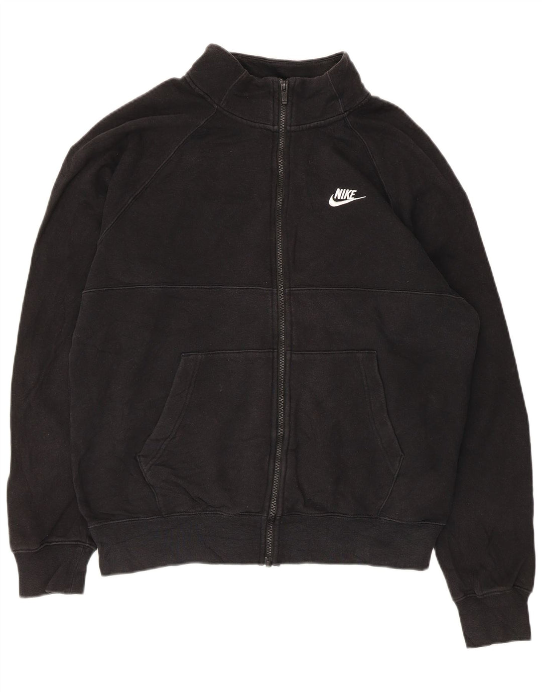 Jachetă de trening pentru bărbați Nike, bumbac mediu negru