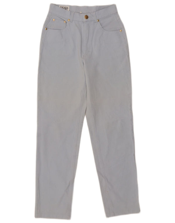 Escada Womens Tapered Jeans EU 34 XS W25 L27 Blue Cotton