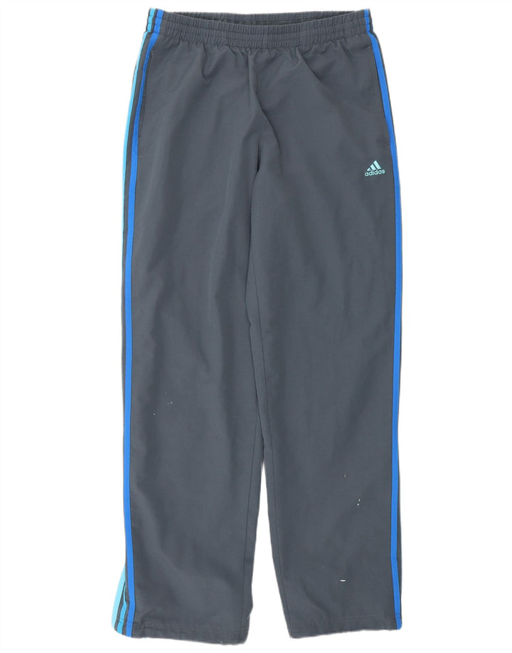 Pantaloni de trening Adidas pentru bărbați, gri mediu, poliester sport