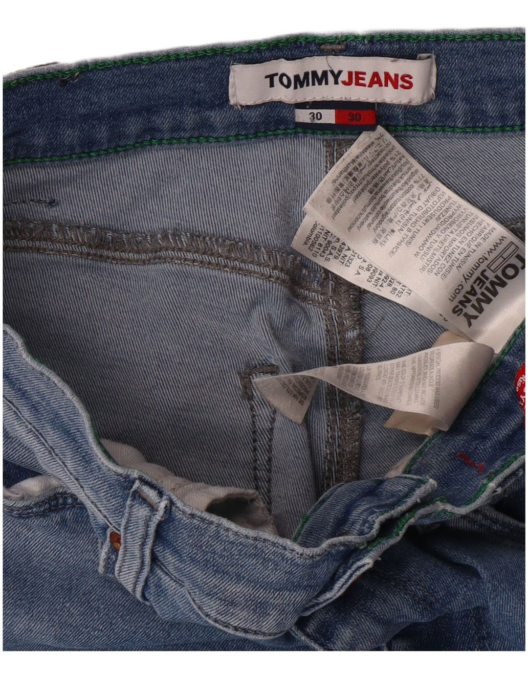 Blugi skinny pentru femei TOMMY HILFIGER L30 L30 Bumbac albastru
