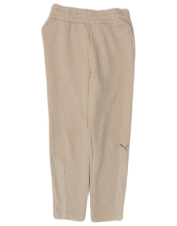 Pantaloni de trening Puma pentru femei UK 8 Small Beige Flecked