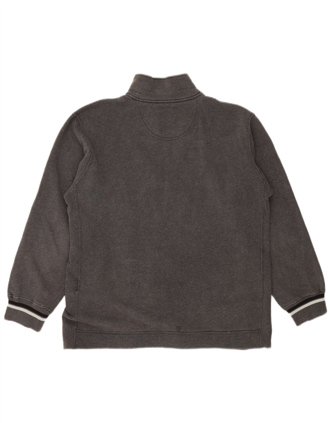 Chanorac pentru bărbați CHAMPION, cu fermoar și gât, pulover XL bumbac gri