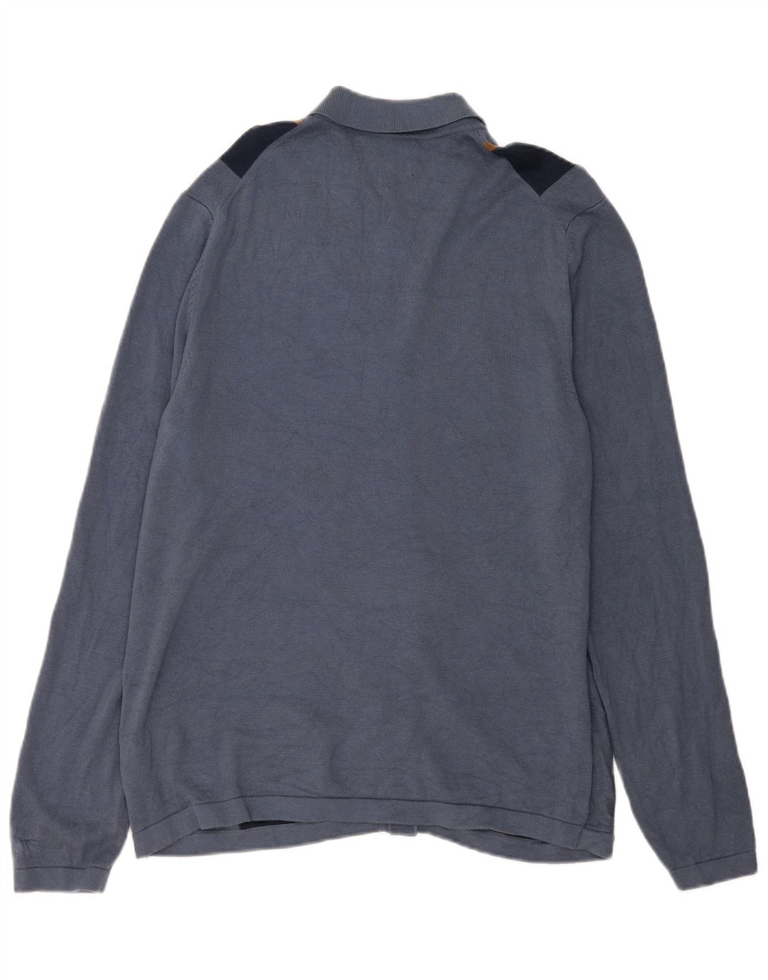 Pulover cardigan pentru bărbați Marks & Spencer, bumbac cu dungi albastre mari
