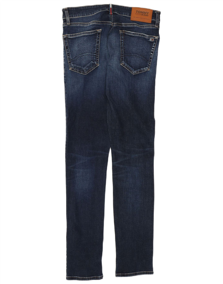 Blugi slim pentru femei Tommy Hilfiger W28 L32 bumbac albastru