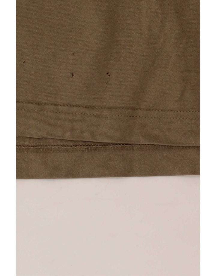Top pentru bărbați Puma cu mânecă lungă, mare, bej, color block
