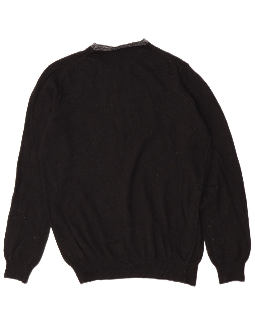 Pulover Blauer pentru bărbați cu gât crew, mediu negru