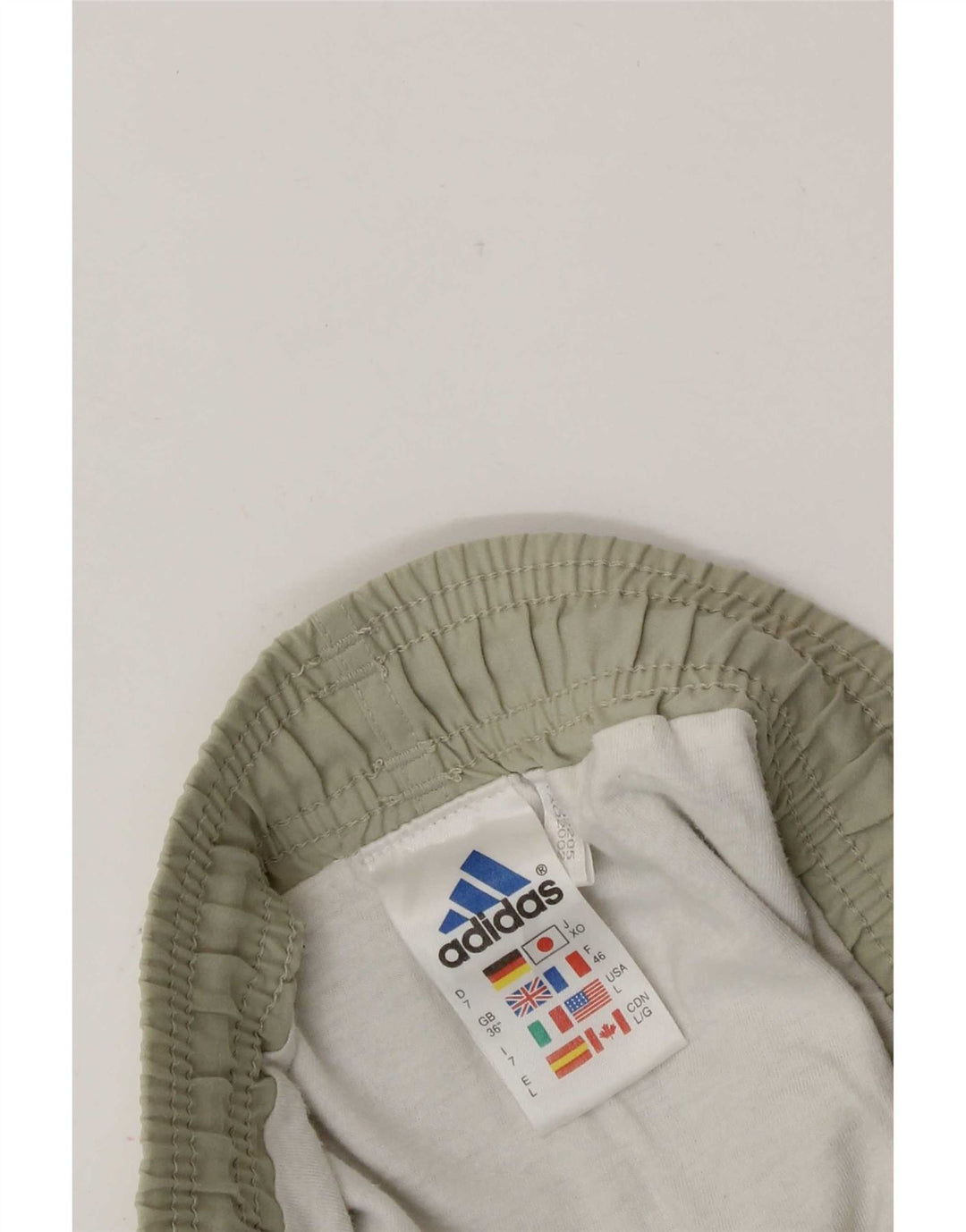 Pantaloni scurți sport Adidas pentru bărbați, mari, kaki, poliester