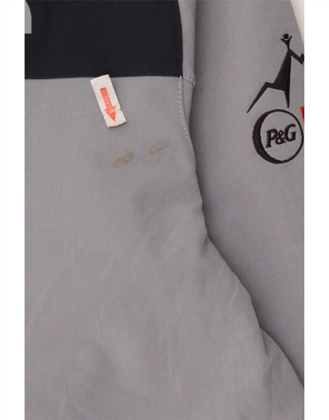 Jachetă de trening pentru bărbați The North Face, mare, gri, poliester color bloc