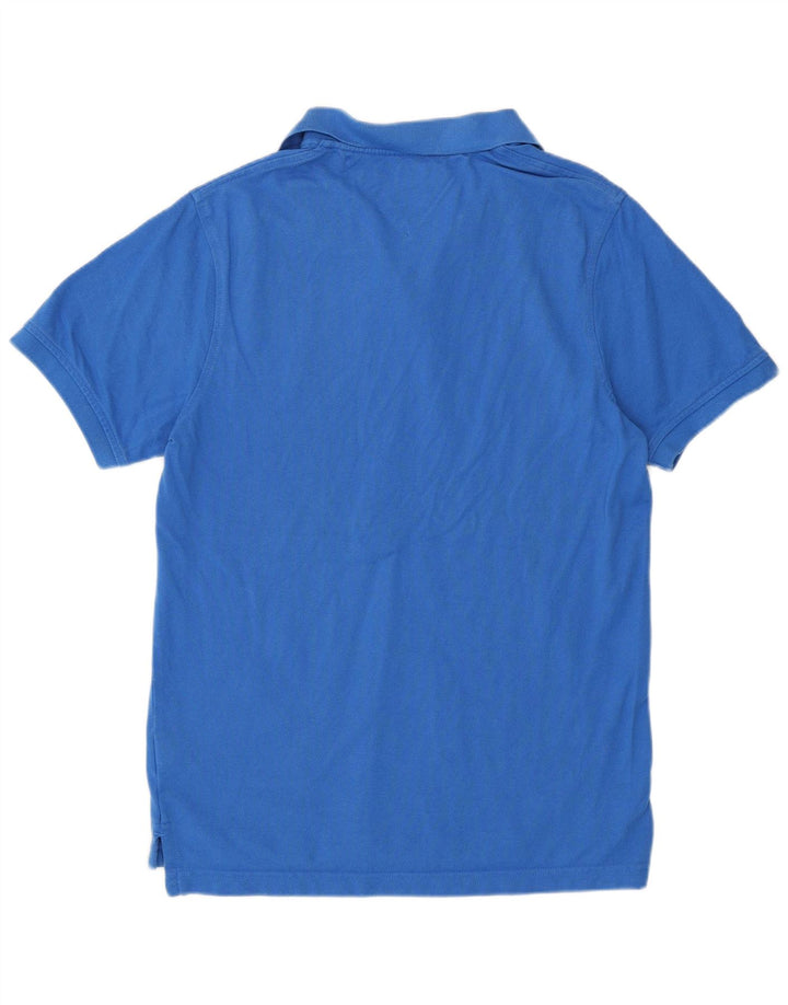 Cămașă polo pentru bărbați Tommy Hilfiger Slim Fit, mare, albastru, bumbac