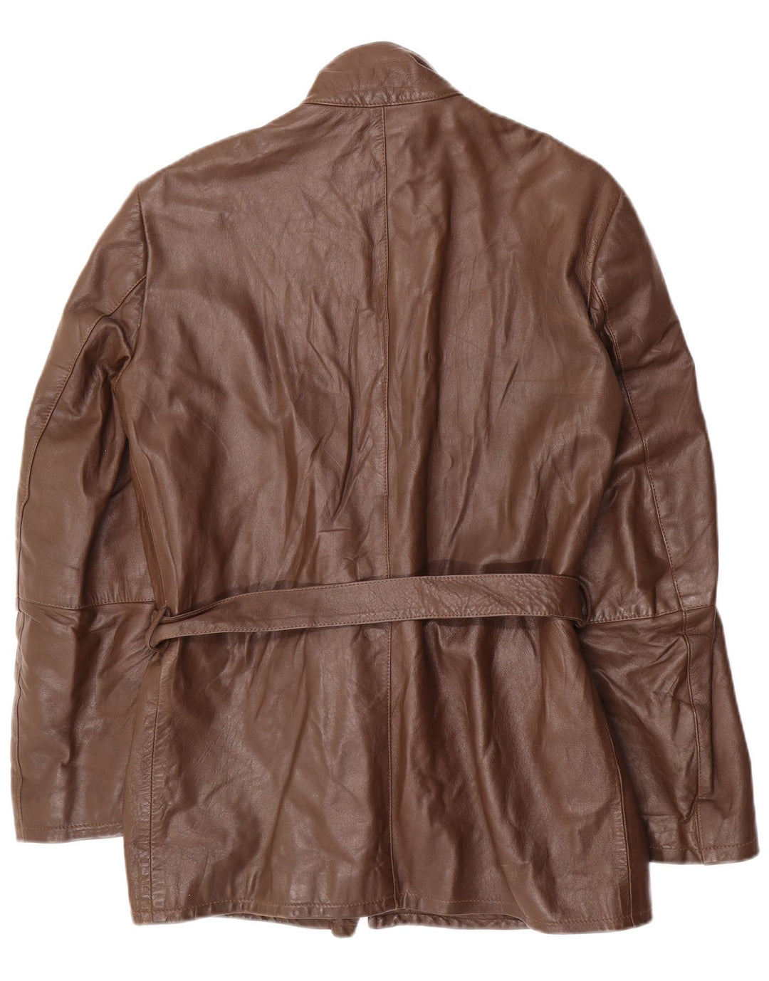 Geacă de piele vintage pentru femei IT 50 XL maro